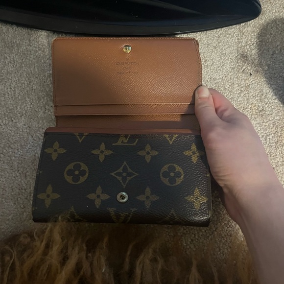 Authentic 1997 Louis Vuitton Monogram Porte-Monnaie Tresor Wallet - Picture 6 of 14